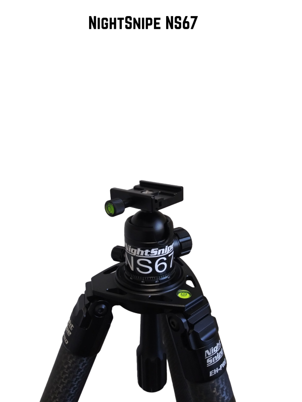 NightSnipe Elite Hunter PRO Carbon Fiber Hunting/Shooting Tripod - Image 16
