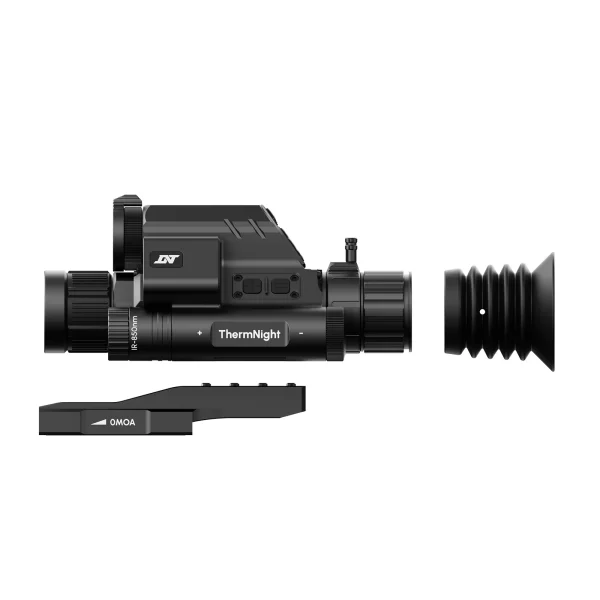 DNT Optics ThermNight TNC335R Thermal & Night Vision Multispectral Scope with Laser Rangefinder and Ballistic Calculator